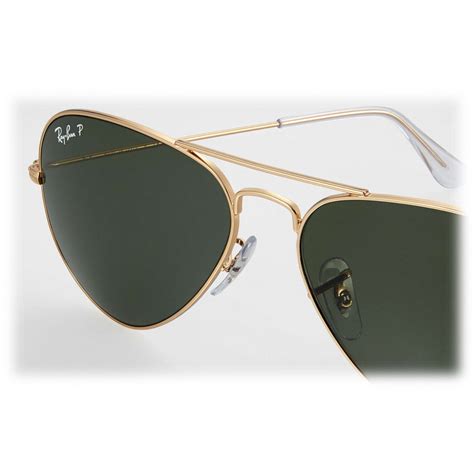 Ray-Ban - RB3025 001/58 - Original Aviator Classic - Gold - Polarized ...