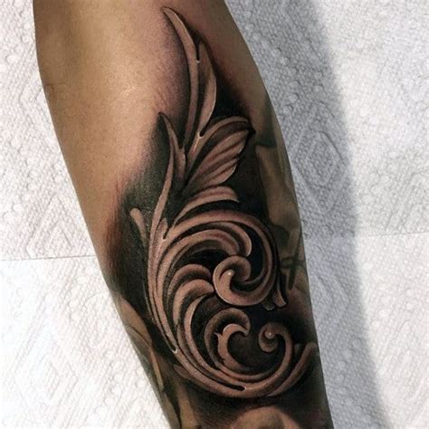 90 Unique Filigree Tattoos for Men [2023 Inspiration Guide]