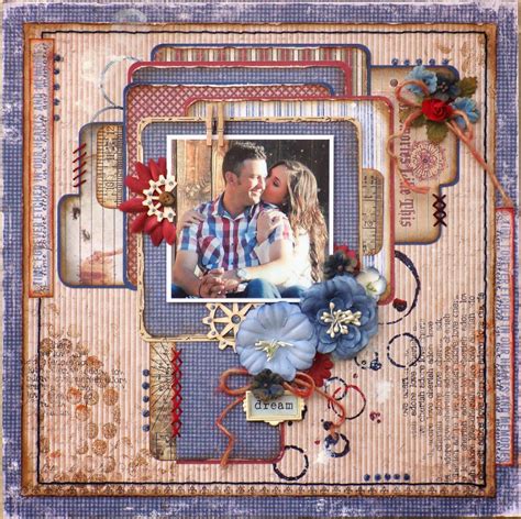 A STROLL DOWN MEMORY LANE | Beautiful scrapbook layouts, Wedding ...