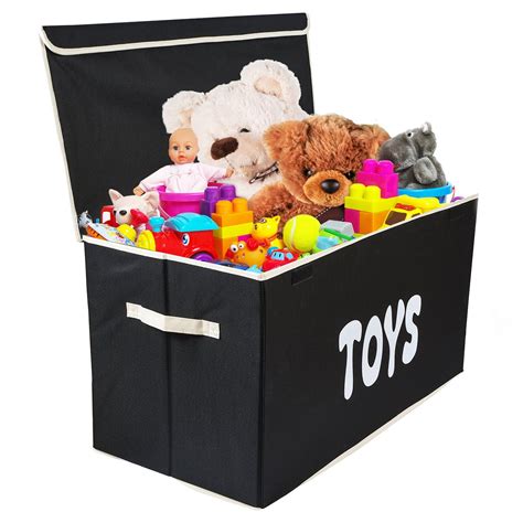 Woffit Toy Storage Organizer Chest for Kids & Living Room, Nursery, Playroom, Closet etc ...