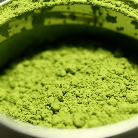 Matcha powder.