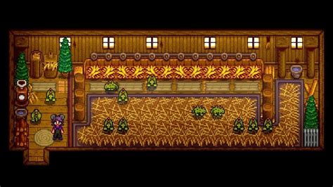 Current barn & coop design : StardewHomeDesign | Stardew valley layout, Stardew valley, Coop design