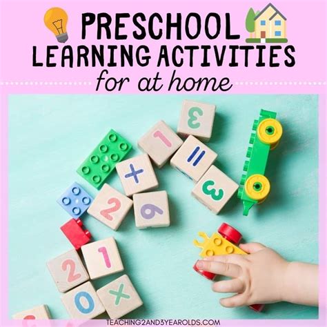 The Ultimate List of 50+ At-Home Preschool Activities (Toddlers, Too!)