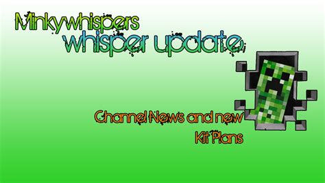 ASMR ~ MINECRAFT - CLOSE UP WHISPER WITH MOUTHSOUNDS - CHANNEL UPDATE