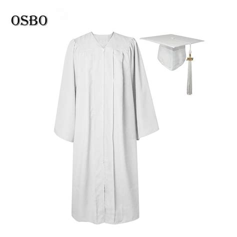 China Customized White Graduation Bachelor Gown And Caps Suppliers & Manufacturers - Factory ...