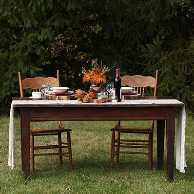 All Events: Event, Party and Wedding Rentals - Ohio: Vintage Homestead Table