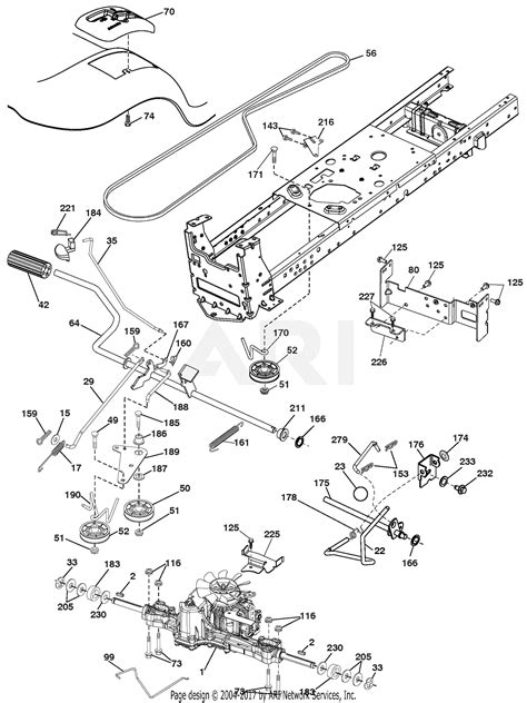 Craftsman 46 Riding Mower Parts Diagram - Ella Wiring