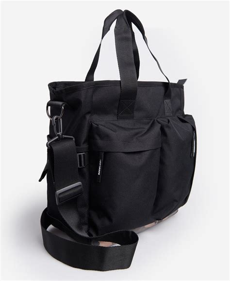 Men’s - Commuter Tote Bag in Black | Superdry