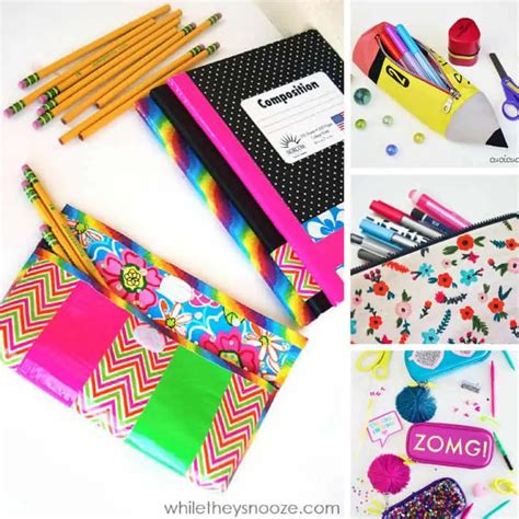 39 Totally Cool DIY Pencil Cases to Make for Back to School