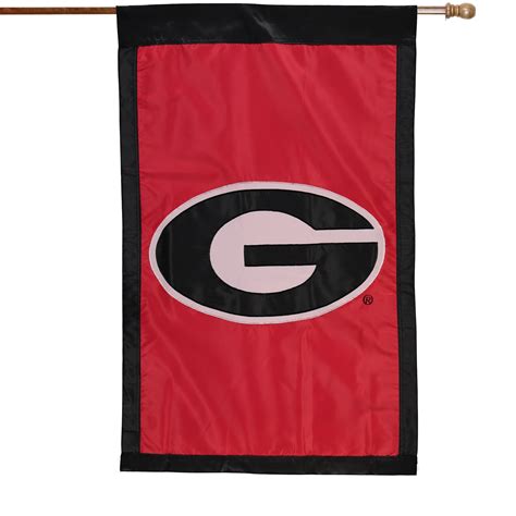 Georgia Bulldogs 28'' x 44'' Team Logo Applique Flag-