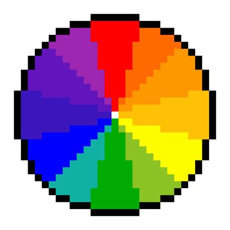 Pixilart - color wheel by crazycreeper529