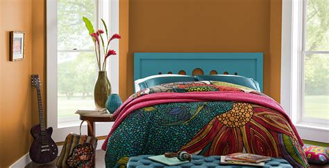 Orange Bedroom Walls Ideas and Inspirational Paint Colors | Behr