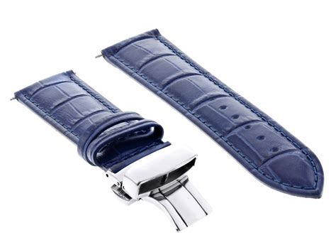 23MM LEATHER WATCH BAND STRAP FOR CITIZEN ECO DRIVE BLUE ANGEL AT8020-54L BLUE | Ewatchparts