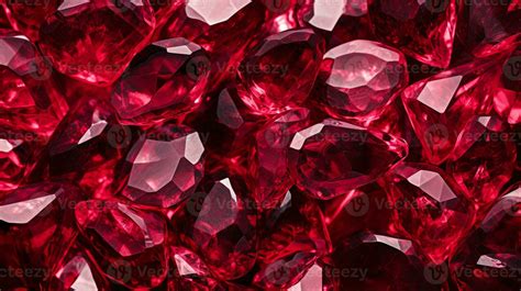 transparent red ruby texture background generative AI 29640245 Stock ...