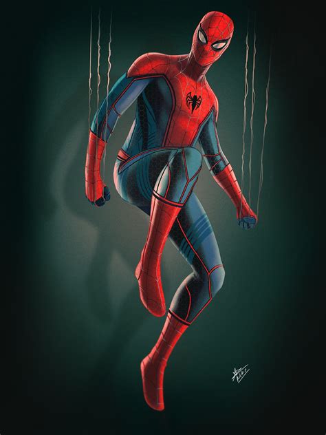 ArtStation - Spider-Man avengers game concept art