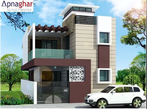 3d House Front View | Latest house designs, House perspective, 3d house