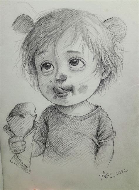 Boho Art Drawings, Cute Bear Drawings, Art Drawings Sketches Pencil ...