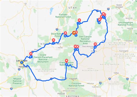 3 Week Road Trip Itinerary For The American Southwest