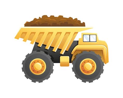 Free 120 Construction Dump Truck Svg SVG PNG EPS DXF File