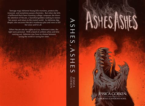 Ashes, Ashes book cover illustration :: Behance