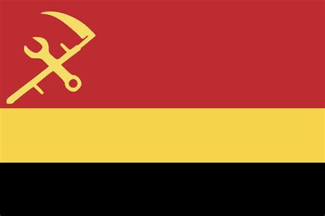 Flag of the German Soviet Republic (Fuhrerreich) : Fuhrerreich