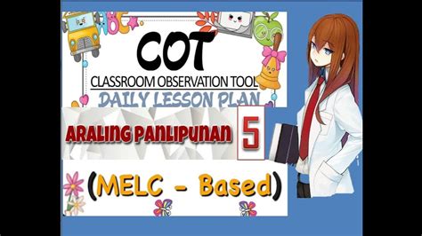 Cot Lesson Plan Grade 5