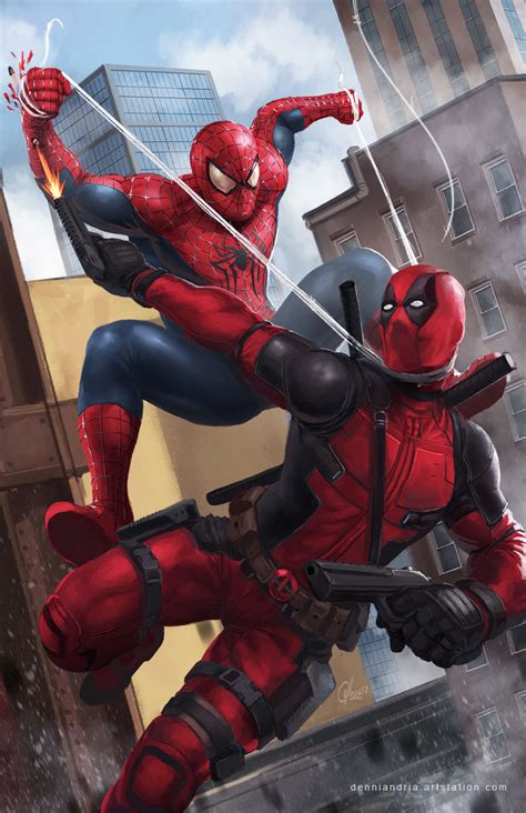 Deadpool And Spiderman Art Purchase Sale | clc.cet.edu