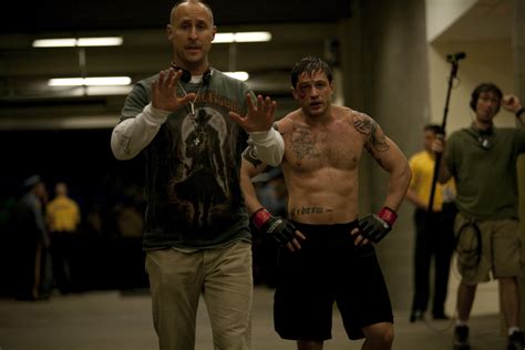 Warrior Set Pic – Tom Hardy | HeyUGuys