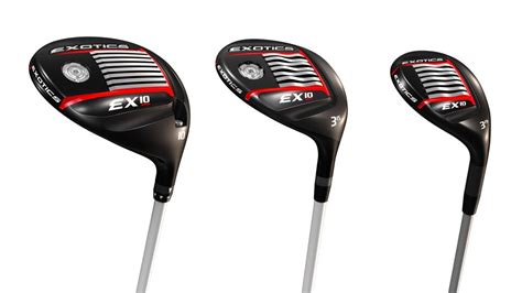 Tour Edge Exotics EX10 Driver, Fairway Woods, Hybrids