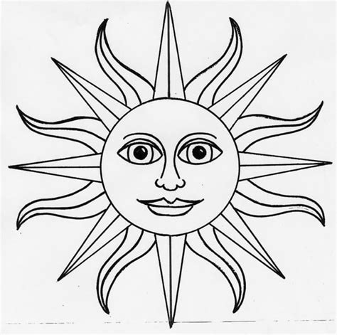 Small Sun Drawing Images