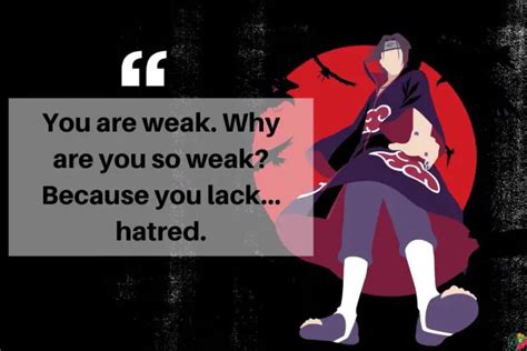 Top 25 Itachi Quotes In Naruto Anime [2023] - Mindsetopia