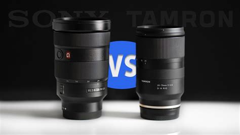 Tamron 28-75 f/2.8 vs Sony 24-70mm GM : Lens Comparison Video - Light ...