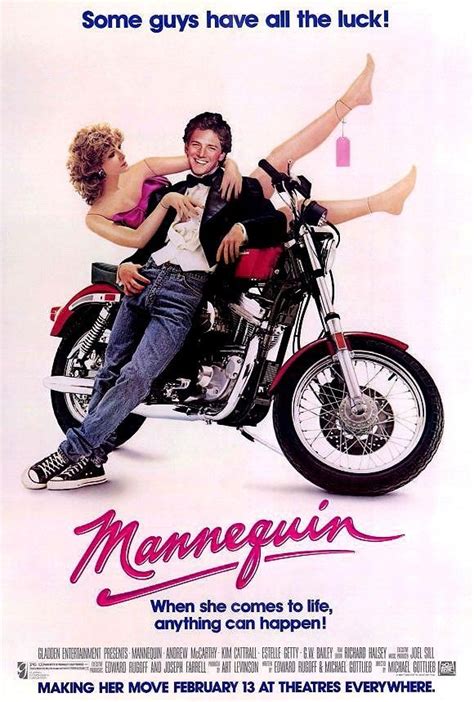 Mannequin, 1987....one of my favs | 80s movie posters, 80s movies, I movie