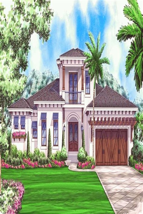 West Indies Floor Plan : Plan 069H-0008 | The House Plan Shop / Marco island call for pricing.