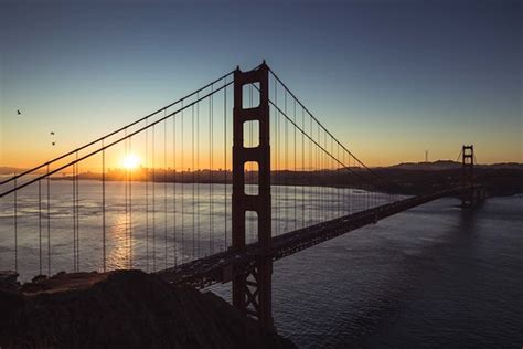 Golden Gate II | View of Golden Gate bridge at sunrise from … | Flickr