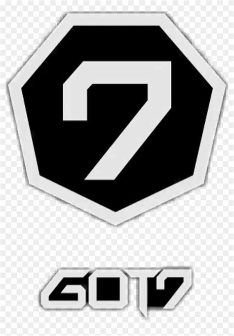 Got7 Logo - Got7 Sticker Got7 Logo Png Black Transparent Png 1024x1425 ...