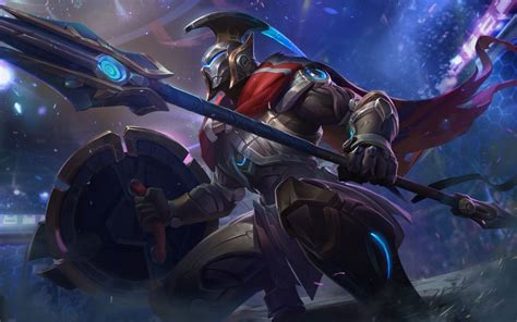 Pantheon rework: skins and splash art - The Rift Herald