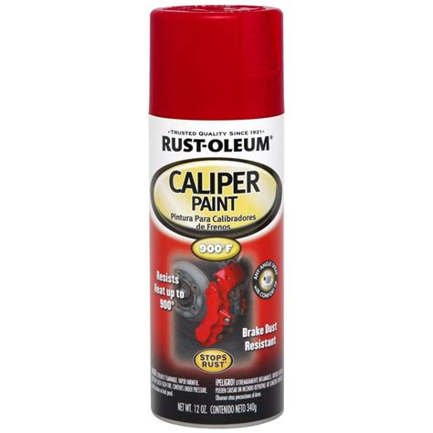 Rust-Oleum Automotive 12 oz. Red Caliper Spray Paint-251591 - The Home Depot