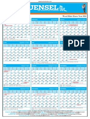 Bhutanese Calendar 2024 Kuensel Pdf - Dorry Betteann