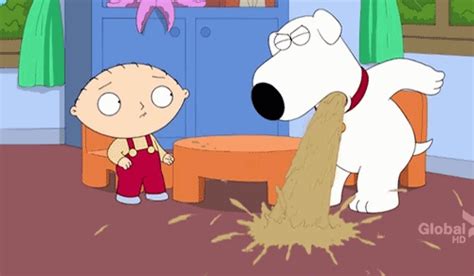 Family Guy Vomit GIF - Gross Sick Disgusting - Discover & Share GIFs