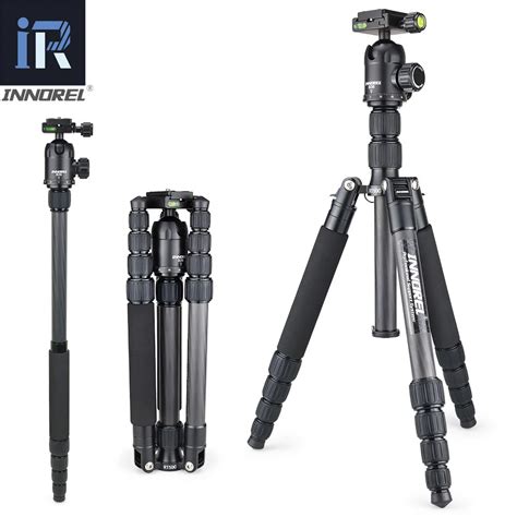 INNOREL RT50C Professional Carbon Fiber Camera Tripod Travel Compact ...