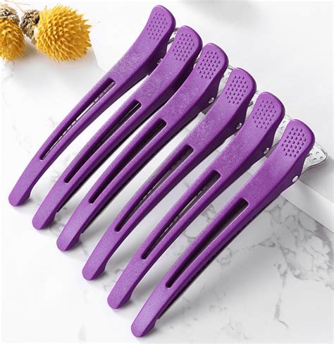 6pcs Professional Hair Clips for Styling Sectioning, Non Slip No - Clip ...