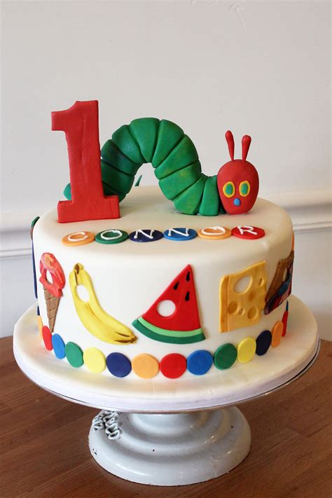 Very hungry caterpillar custom cake – Artofit