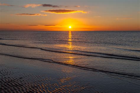 Golden Seaside Sunset Print - Yannick Dixon Photographic Works