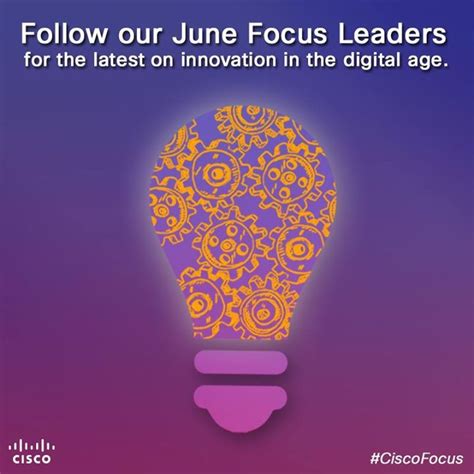 Cisco Check out this month's issue of #CiscoFocus to find out who's ...