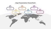 World Map Countries & Continents PowerPoint & Google Slides