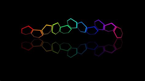 1920x1080 hd pics photos abstract black polygons colorful neon hd quality desktop background ...