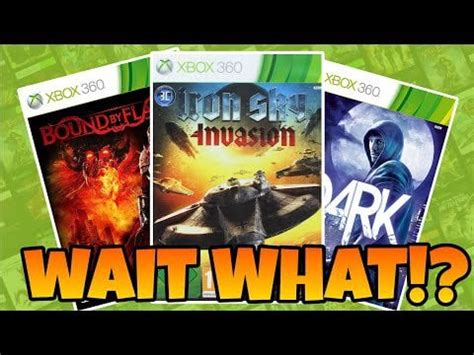 Weird Xbox 360 Games That Kinda Just Appeared : r/xbox360