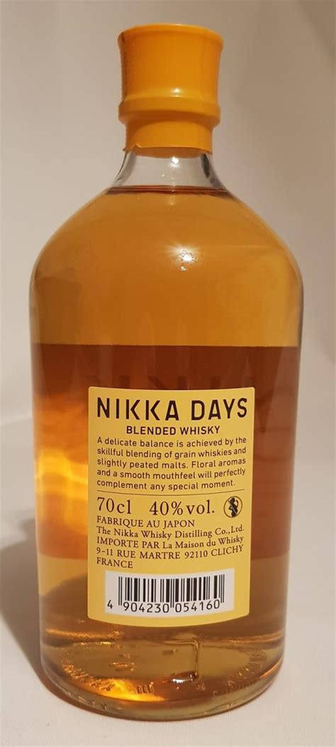 Nikka Days - Ratings and reviews - Whiskybase