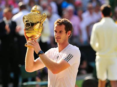 Andy Murray Wimbledon Trophy Wallpaper